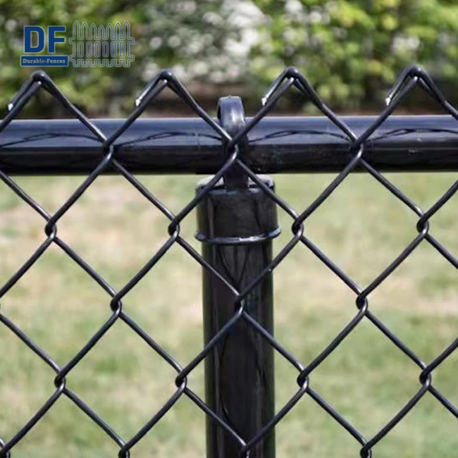 Black Chain Link Fence Residential